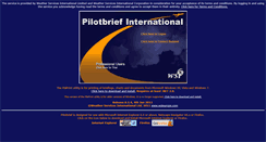 Desktop Screenshot of pilotbrief.net