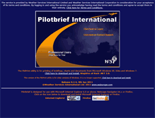 Tablet Screenshot of pilotbrief.net